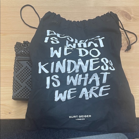 NWT Kurt Geiger Black Mini Kensington - Picture 6 of 6